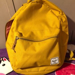 Herschel Mustard yellow backpack